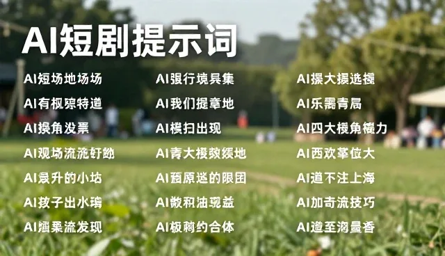 AI视频创作中提示词优化建议及常见问题分析