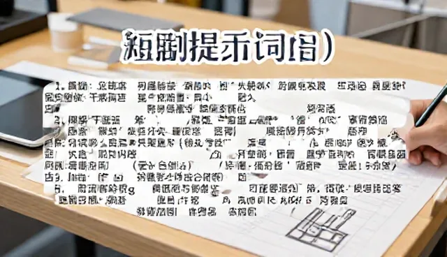 AI提示词封面图模板在短剧平台的应用难题